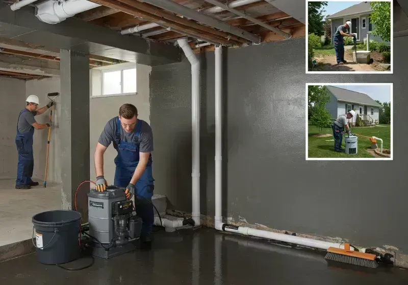 Basement Waterproofing and Flood Prevention process in Garretson, SD